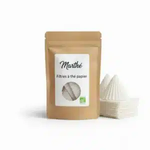 Filtre à thé papier compostable et biodégradable - sachet par 100