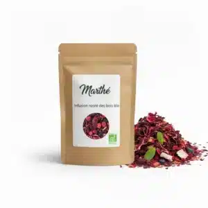 Infusion Bissap des Bois Bio - Hibiscus glacé fruits rouges