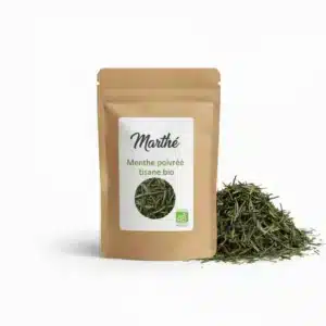 Feuille de Menthe poivrée bio - Infusion tisane France, vrac 200g