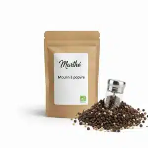 Moulin à poivre universel rechargeable - simple et petit prix