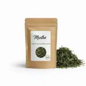 Thé vert à la Menthe Bio origine France - thé marocain 200g ou 2kg