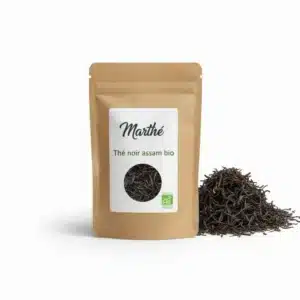 Thé noir Assam Bio au goût corsé - Origine Inde - vrac 200g et 2 kg