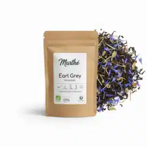 Thé noir Earl Grey Bio à la Bergamote - 200g ou 2 kg - fait maison
