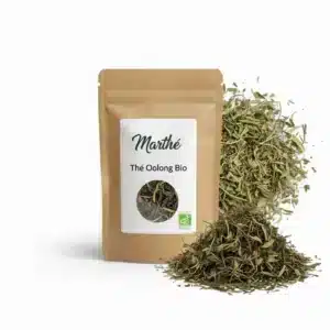 Thé Oolong Bio - entre Thé Vert et Noir origine Chine - 200g ou 2 kg